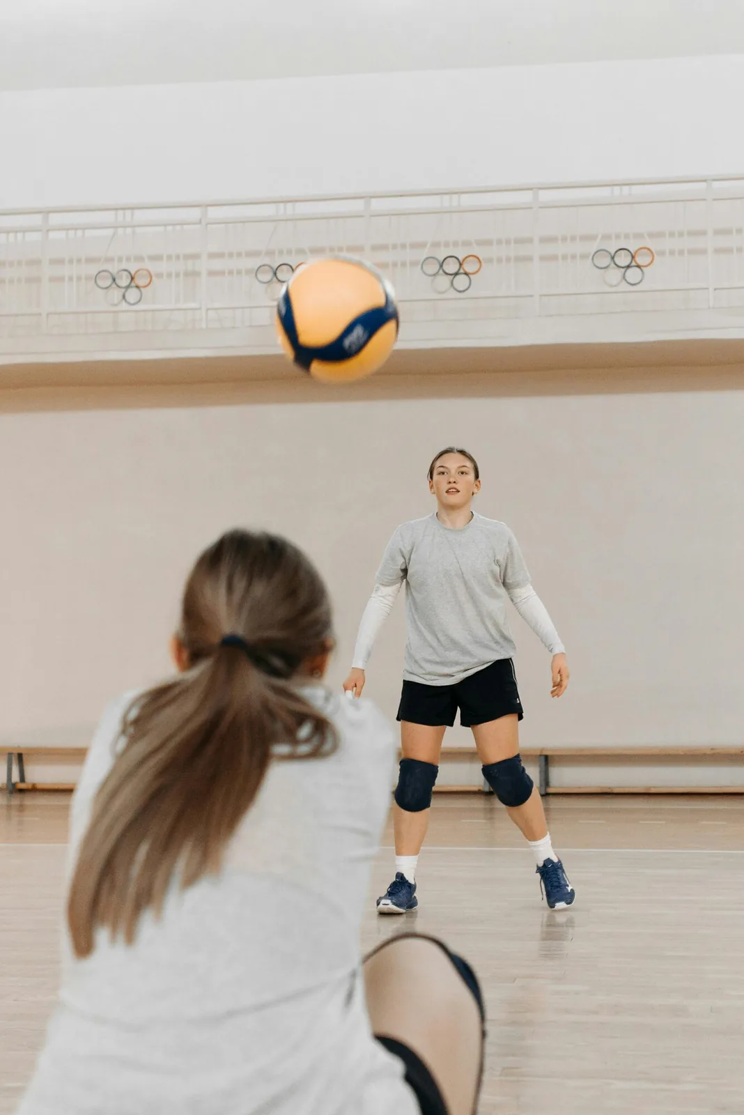 Athletes in training